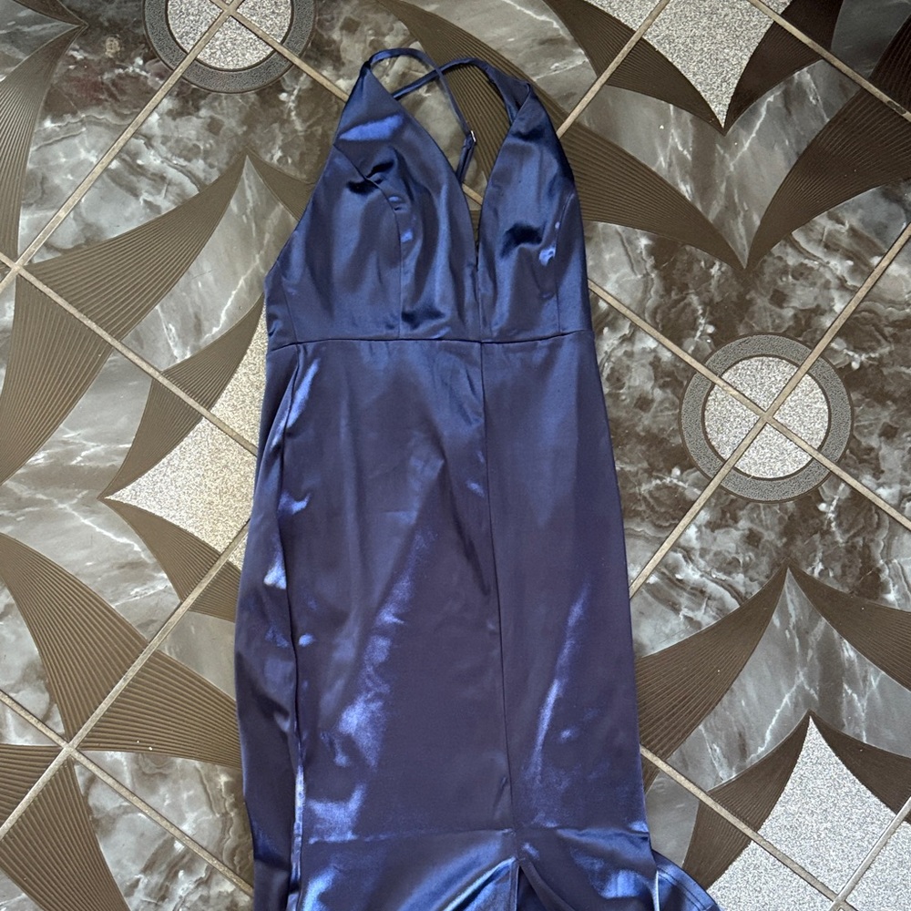 Elegant Navy Blue Kids One Piece